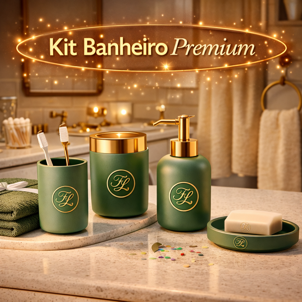Kit banheiro premium